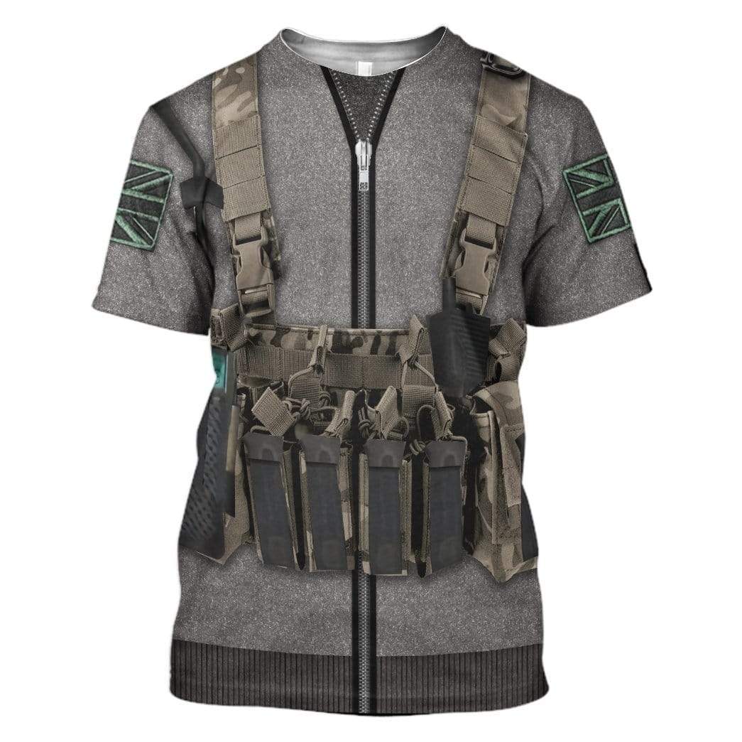 Cosplay Call Of Duty MW2 Simon Ghost Riley Custom T-Shirts Hoodies Apparel