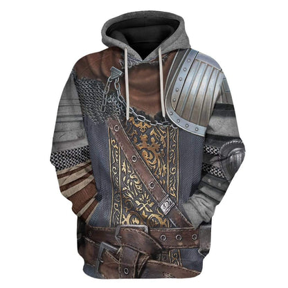 Cosplay Dark Souls Chosen Undead Custom T-Shirts Hoodies Apparel