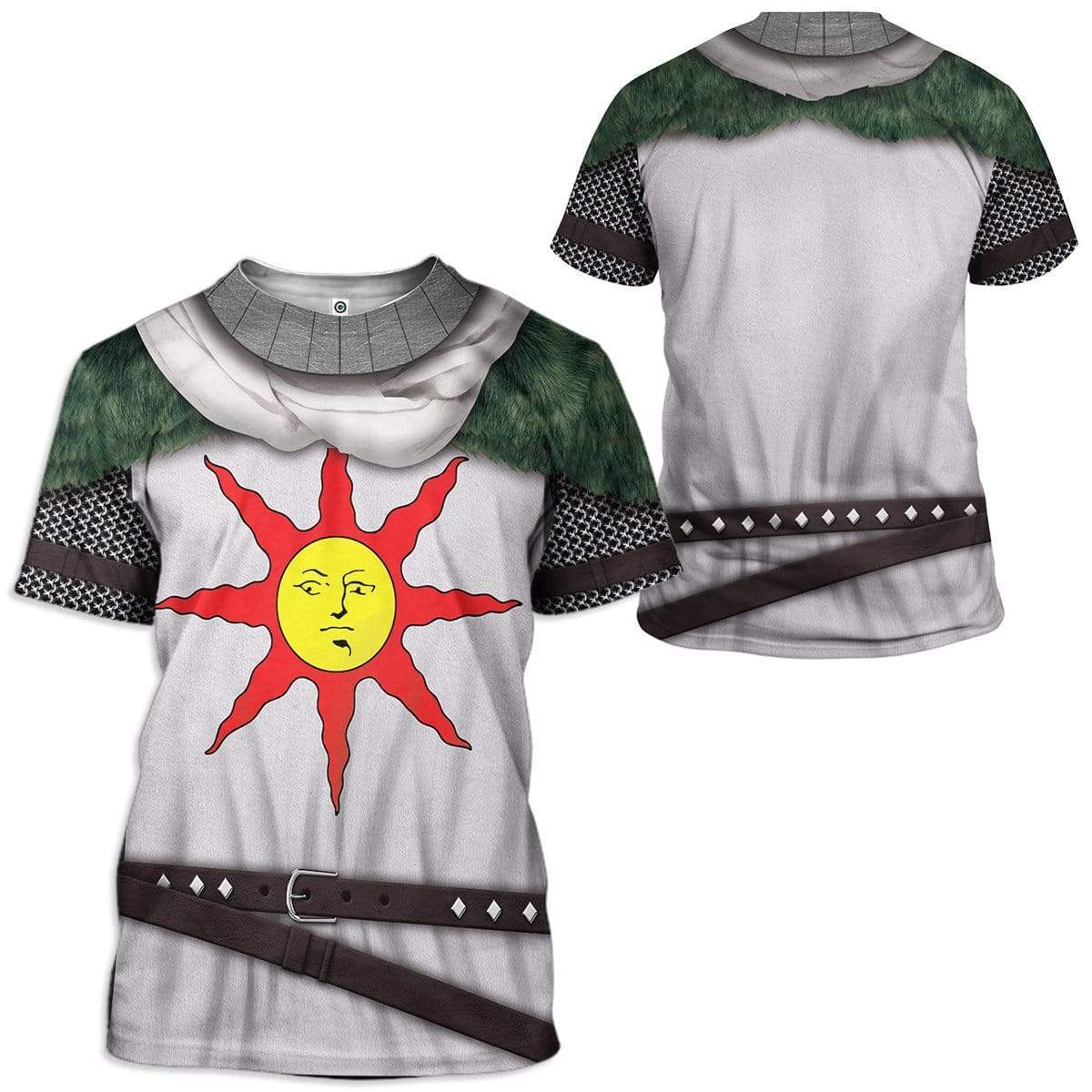 Cosplay Dark Souls Solaire Of Astora Custom T-Shirts Hoodies Apparel