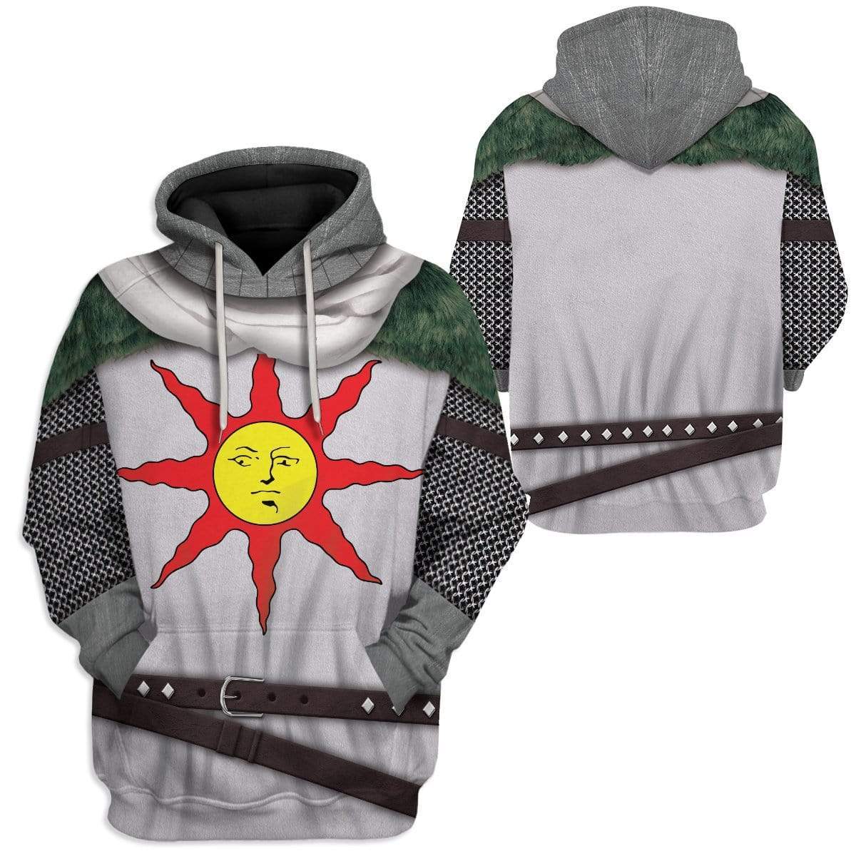 Cosplay Dark Souls Solaire Of Astora Custom T-Shirts Hoodies Apparel