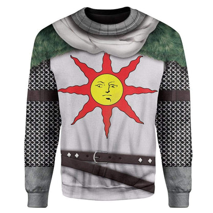 Cosplay Dark Souls Solaire Of Astora Custom T-Shirts Hoodies Apparel