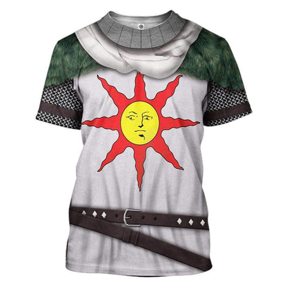 Cosplay Dark Souls Solaire Of Astora Custom T-Shirts Hoodies Apparel