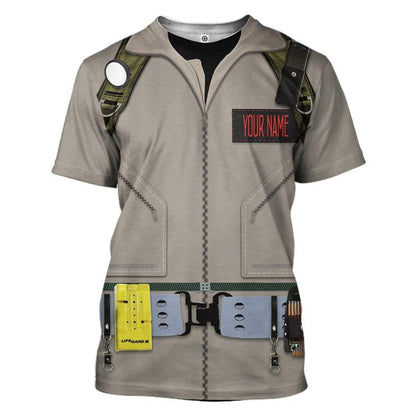 Cosplay Ghostbusters Custom Name T-Shirts Hoodies Apparel
