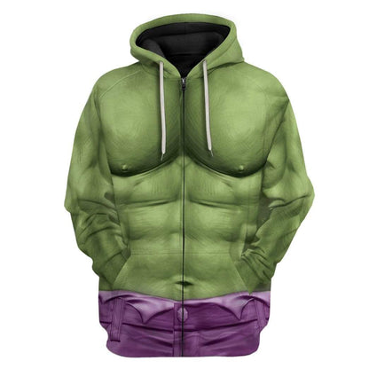Cosplay Incredible Hulk Custom T-Shirts Hoodies Apparel