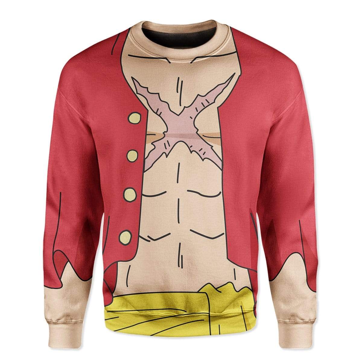 Cosplay Luffy One Piece Custom T-Shirts Hoodies Apparel