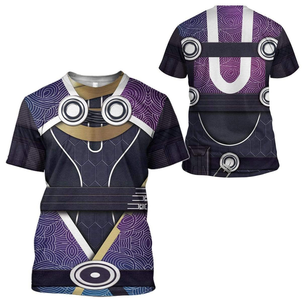 Cosplay Mass Effect Tali Vas Normandy Custom T-Shirts Hoodies Apparel