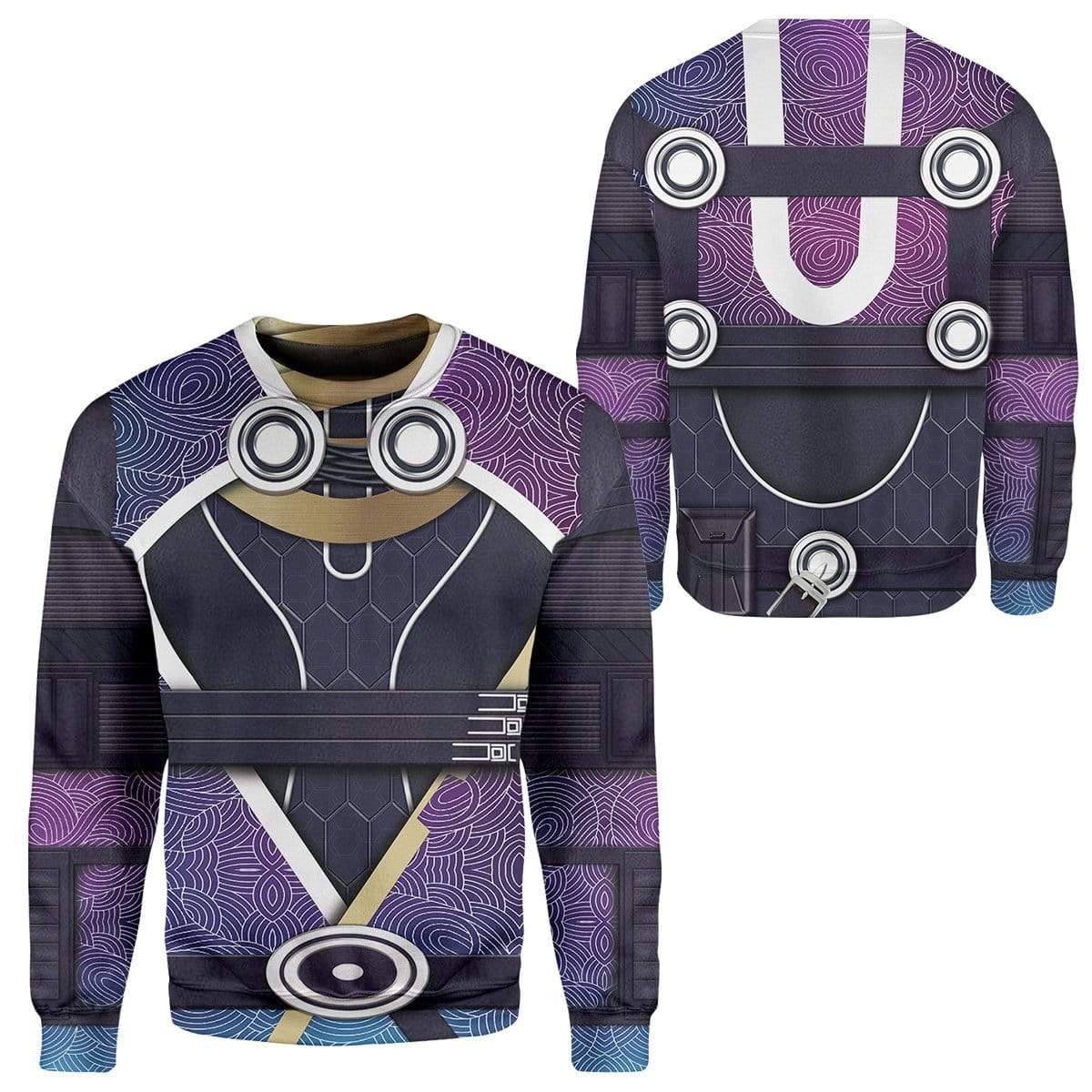 Cosplay Mass Effect Tali Vas Normandy Custom T-Shirts Hoodies Apparel