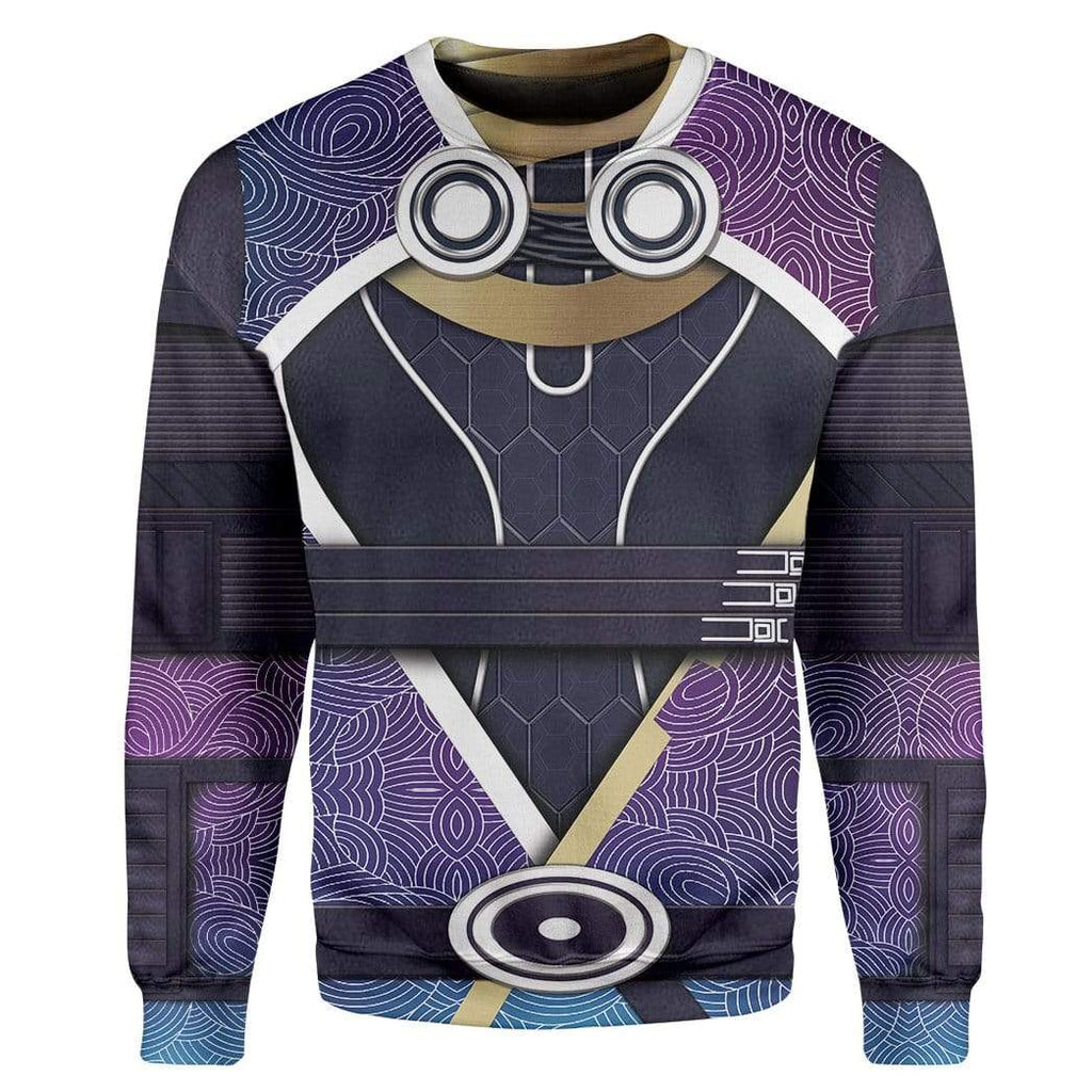 Cosplay Mass Effect Tali Vas Normandy Custom T-Shirts Hoodies Apparel