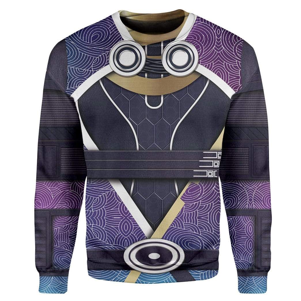 Cosplay Mass Effect Tali Vas Normandy Custom T-Shirts Hoodies Apparel
