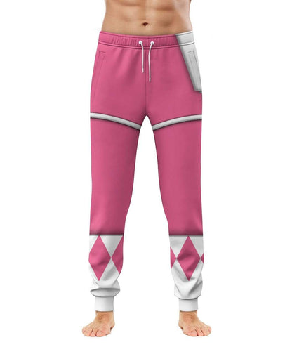 Cosplay Pink MIGHTY MORPHIN Power Ranger Custom T-Shirts Hoodies Apparel