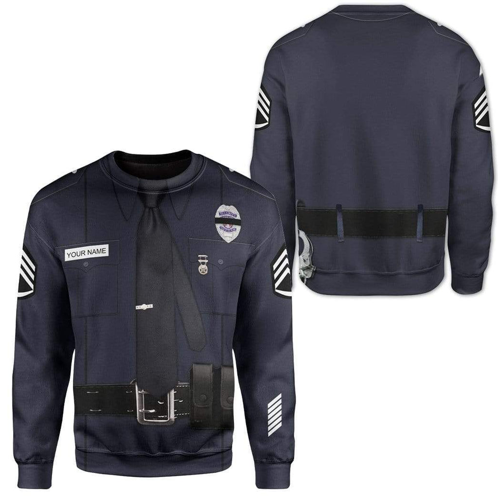 Cosplay Police Custom Name T-Shirts Hoodies Apparel