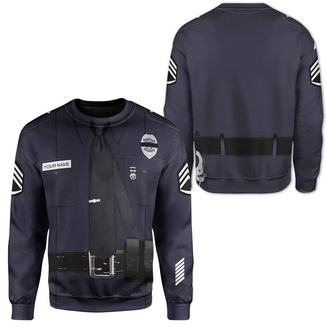 Cosplay Police Custom Name T-Shirts Hoodies Apparel