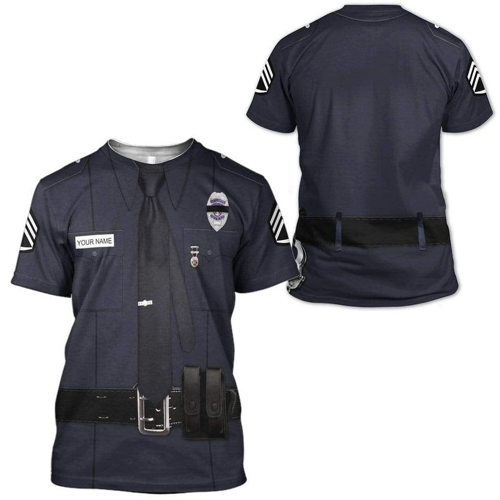 Cosplay Police Custom Name T-Shirts Hoodies Apparel