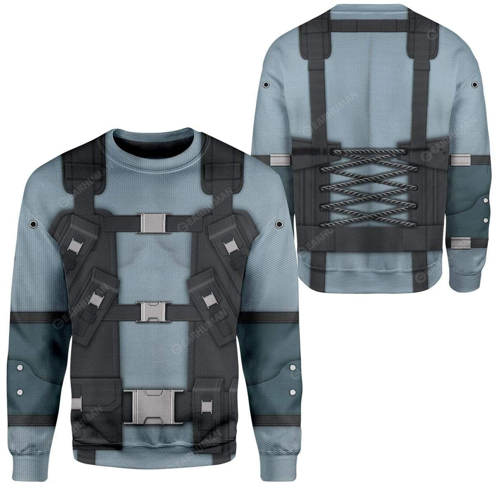 Cosplay Solid Snake Metal Gear Custom T-Shirts Hoodies Apparel
