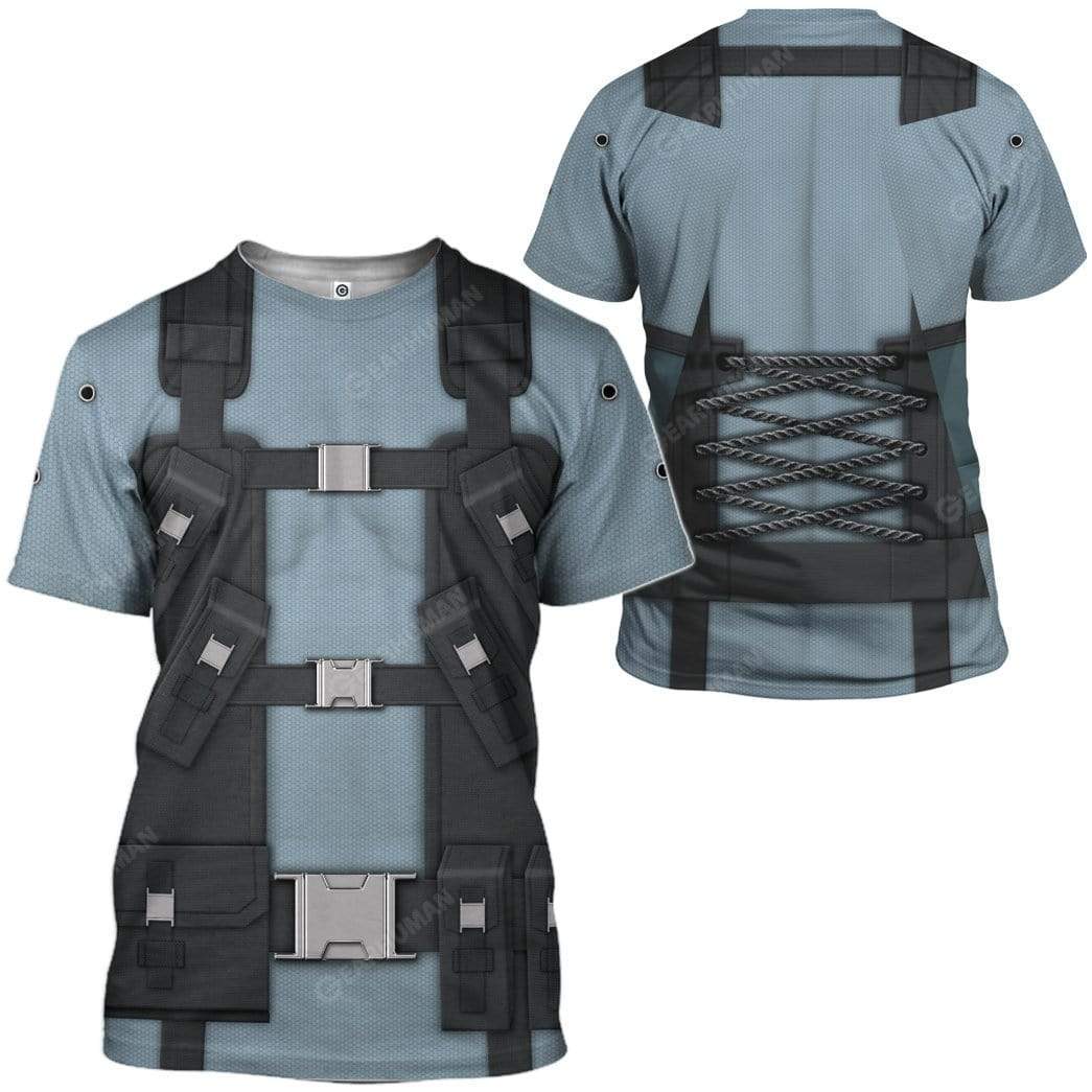 Cosplay Solid Snake Metal Gear Custom T-Shirts Hoodies Apparel