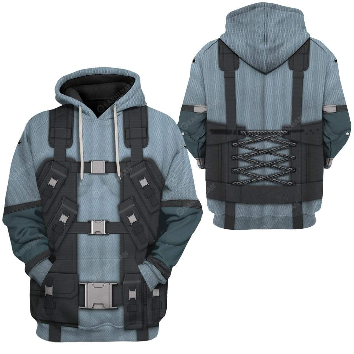 Cosplay Solid Snake Metal Gear Custom T-Shirts Hoodies Apparel