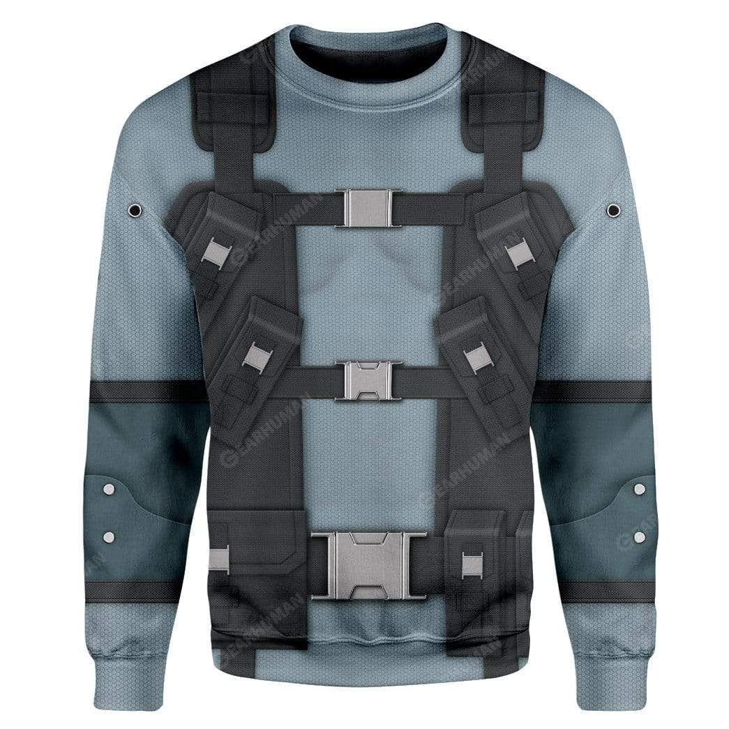 Cosplay Solid Snake Metal Gear Custom T-Shirts Hoodies Apparel