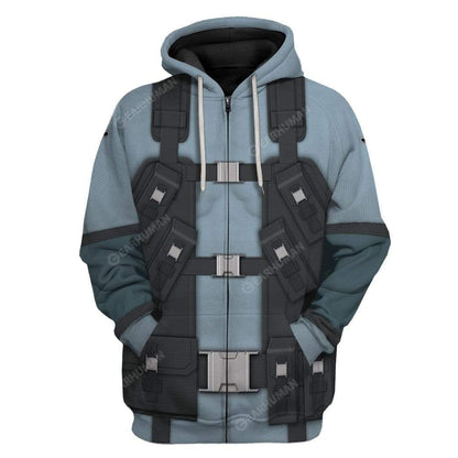 Cosplay Solid Snake Metal Gear Custom T-Shirts Hoodies Apparel