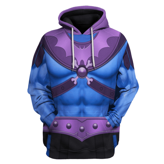 He-Man And The Masters Of The Universe Hoodie Master Of The Universe Skeletor Figure Custome T-Shirt Blue Purple Unisex - Trendy Gift For Men & Women