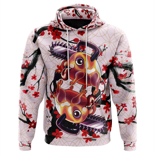 Denji x Pochita Chainsaw Man Super Hoodie