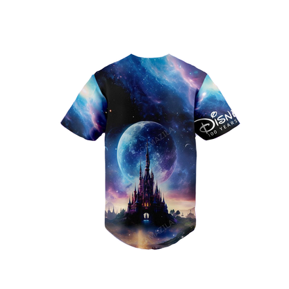 DN Baseball Jersey 100 Years of Wonder Castle Graphic Jersey Shirt Colorful Unisex Adult New Release