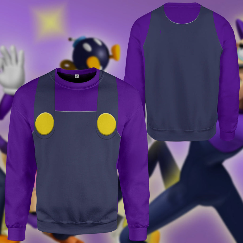  Waluigi Custom Tshirt Hoodie Apparel