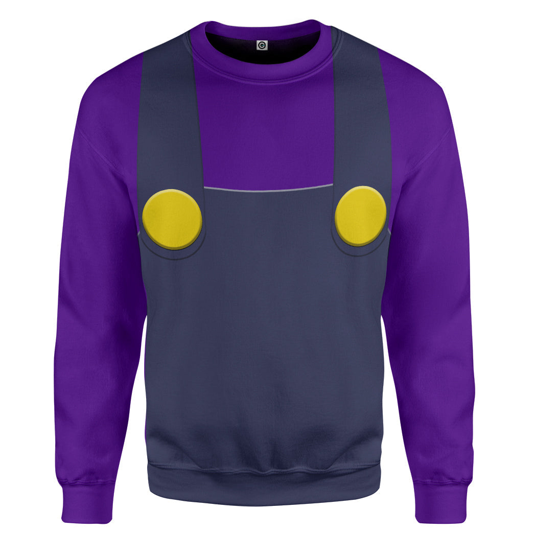  Waluigi Custom Tshirt Hoodie Apparel