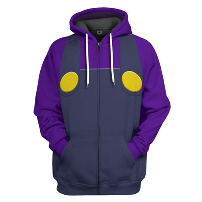  Waluigi Custom Tshirt Hoodie Apparel
