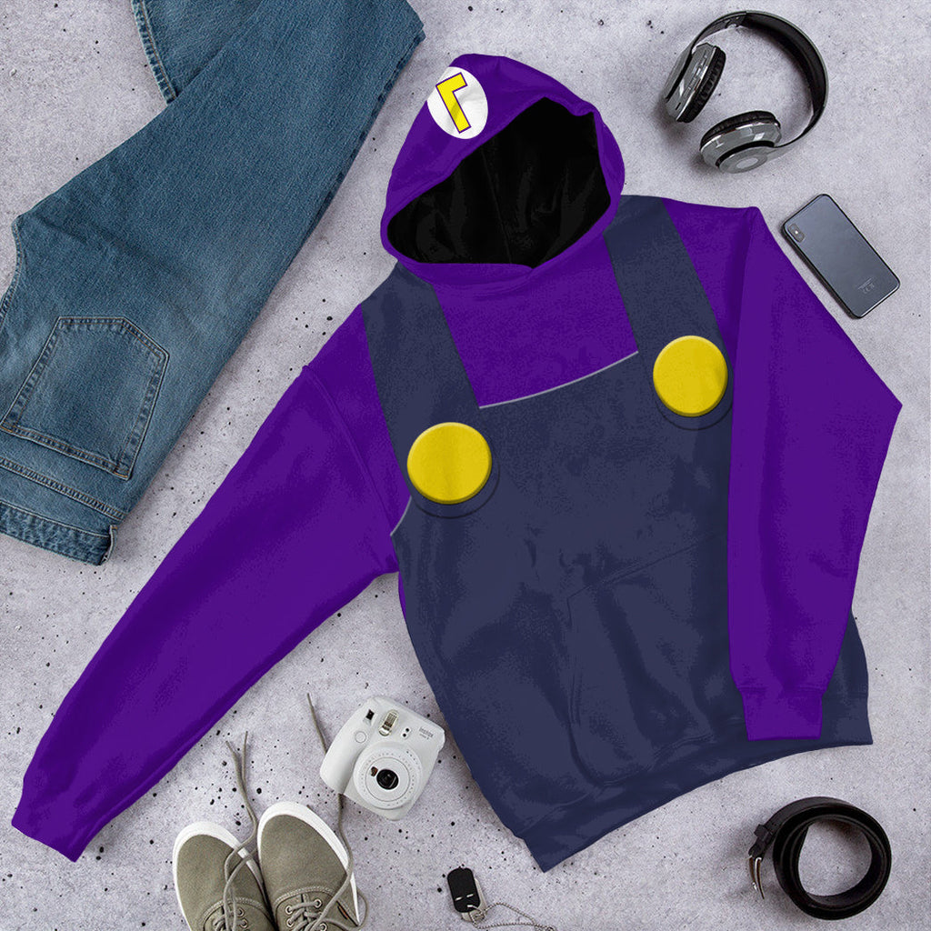  Waluigi Custom Tshirt Hoodie Apparel