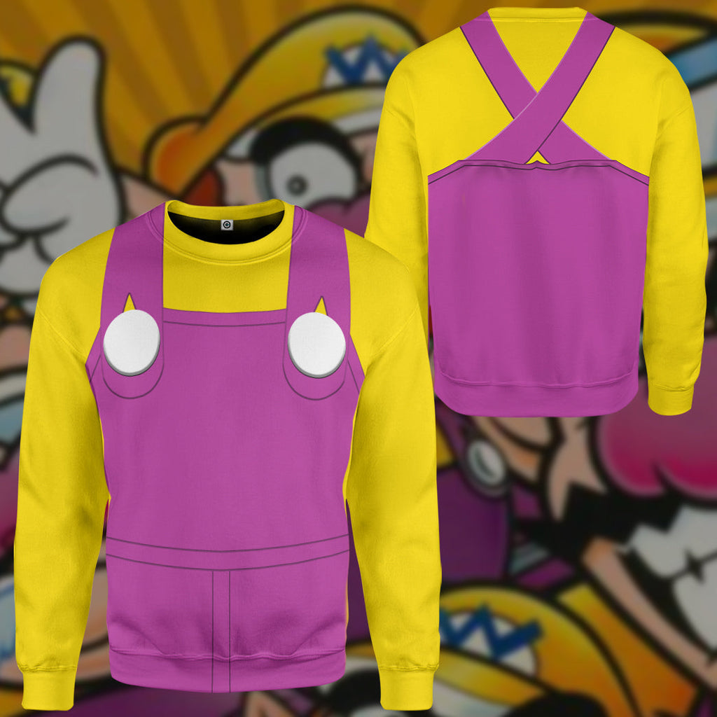  Wario Custom Tshirt Hoodie Apparel