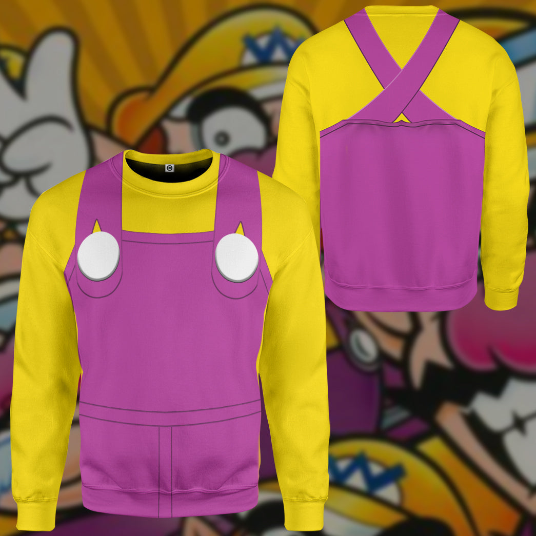  Wario Custom Tshirt Hoodie Apparel