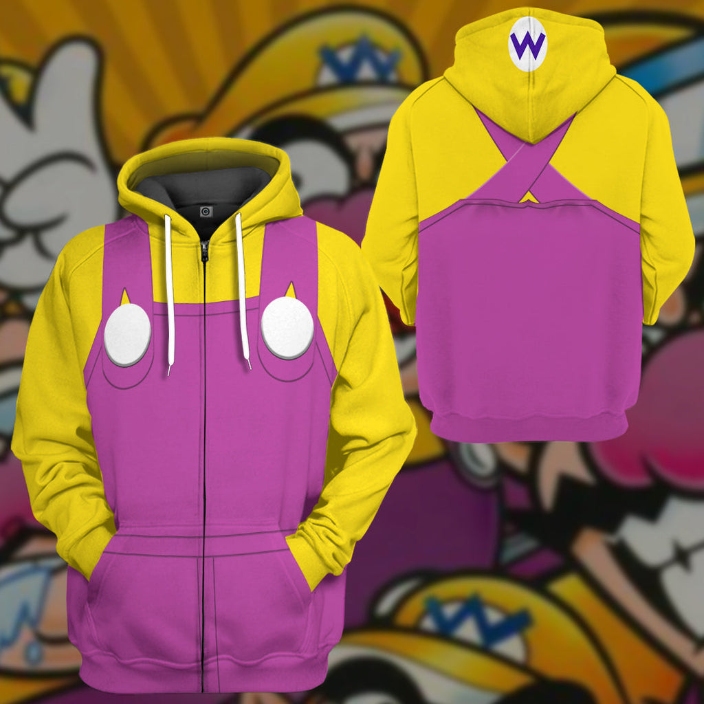  Wario Custom Tshirt Hoodie Apparel