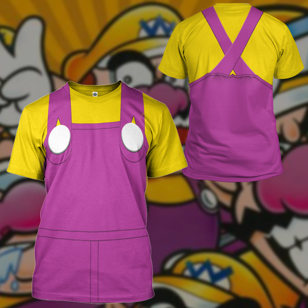  Wario Custom Tshirt Hoodie Apparel