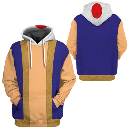 Super Mario Costume Hoodie Game Character Toad Costume T-Shirt Colorful Unisex Adults - Trendy Gift For Men & Women