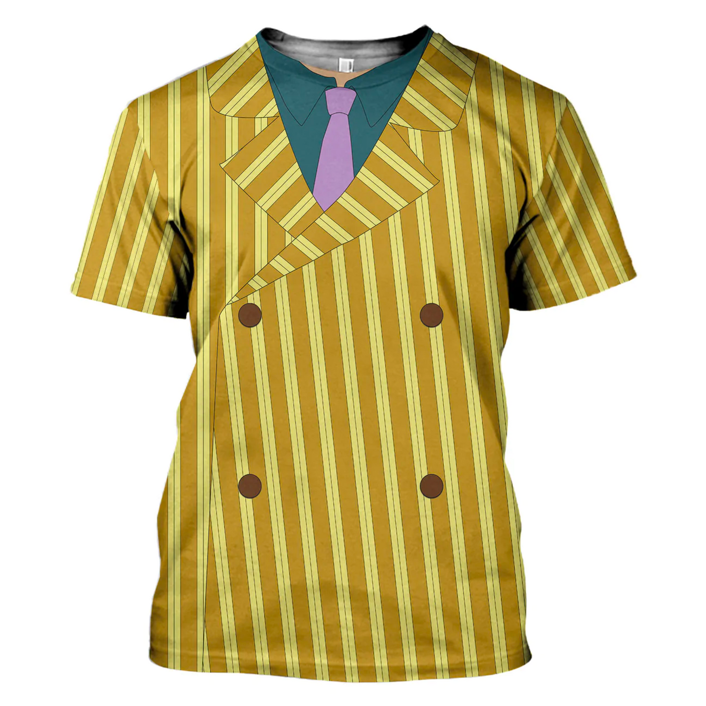 One Piece Hoodie One Piece Admiral Kizaru Costume T-Shirt Yellow Unisex - Trendy Gift For Men & Women