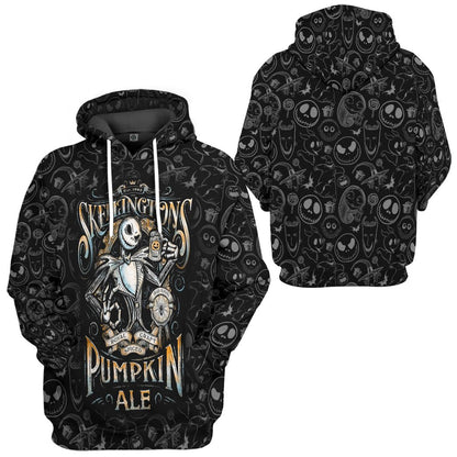  TNBC Shirt Jack Skellington Pumpkin Ale Black Hoodie TNBC Hoodie
