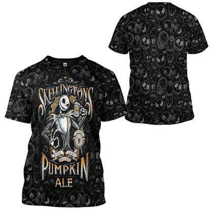  TNBC Shirt Jack Skellington Pumpkin Ale Black Hoodie TNBC Hoodie