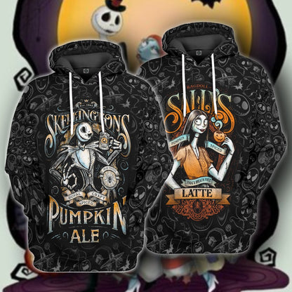  TNBC Shirt Pumpkin Spiced Latte Sally Black Hoodie TNBC Hoodie
