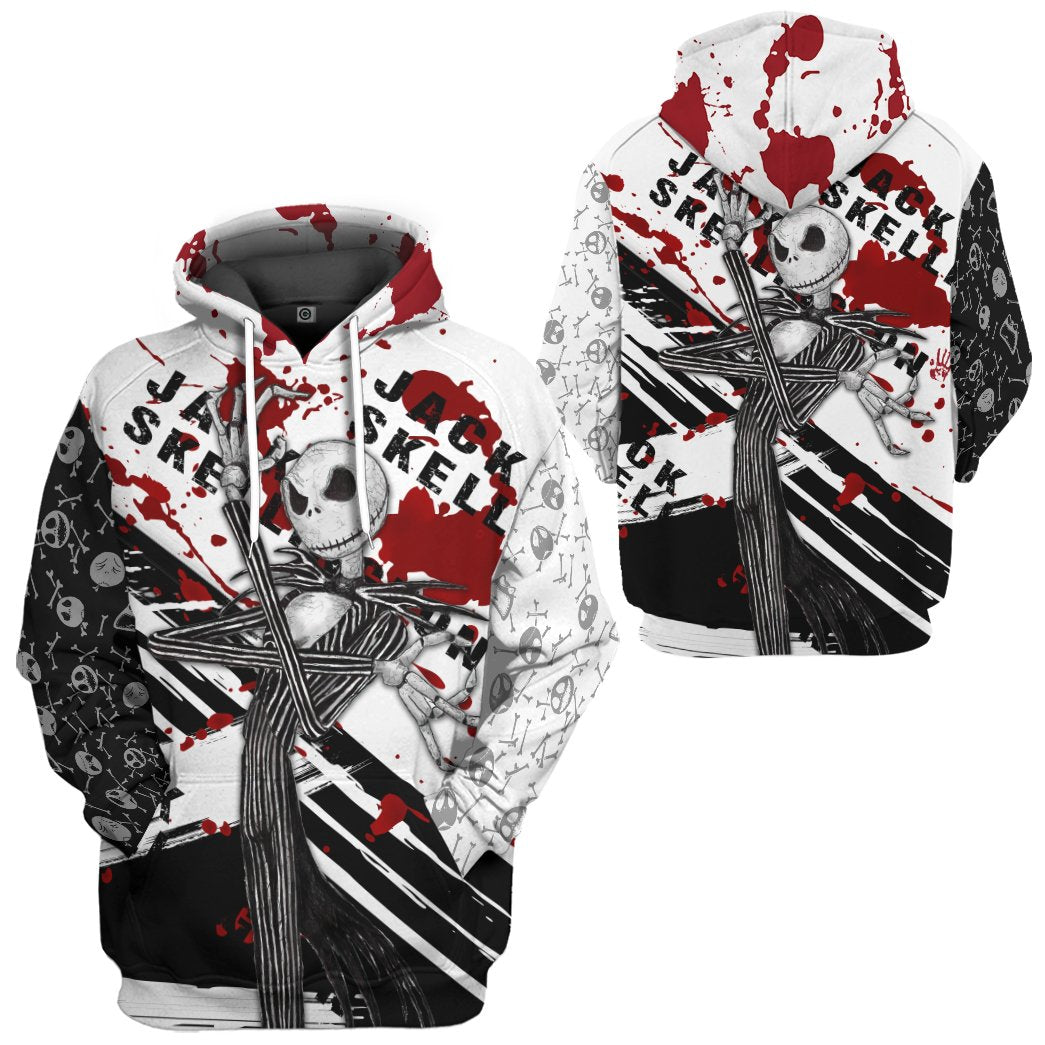  TNBC Shirt Jack Skellington Horror Version T-shirt TNBC Hoodie