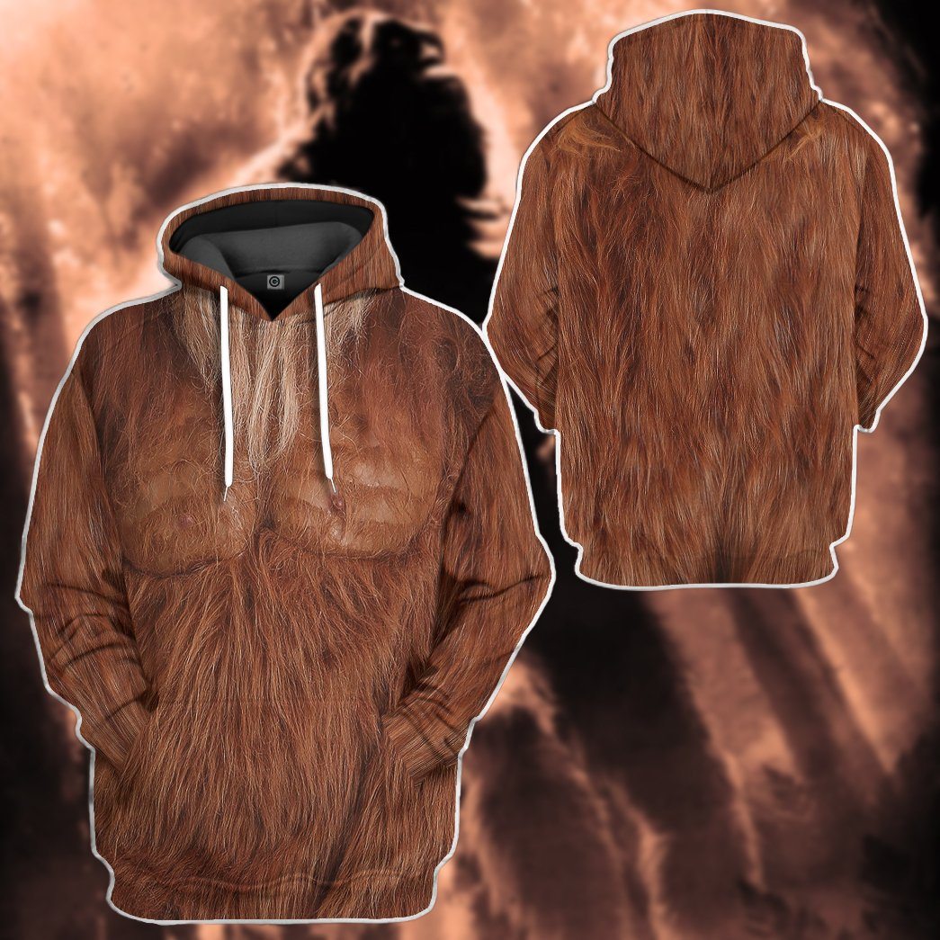  Bigfoot Costume Tshirt Hoodie Apparel