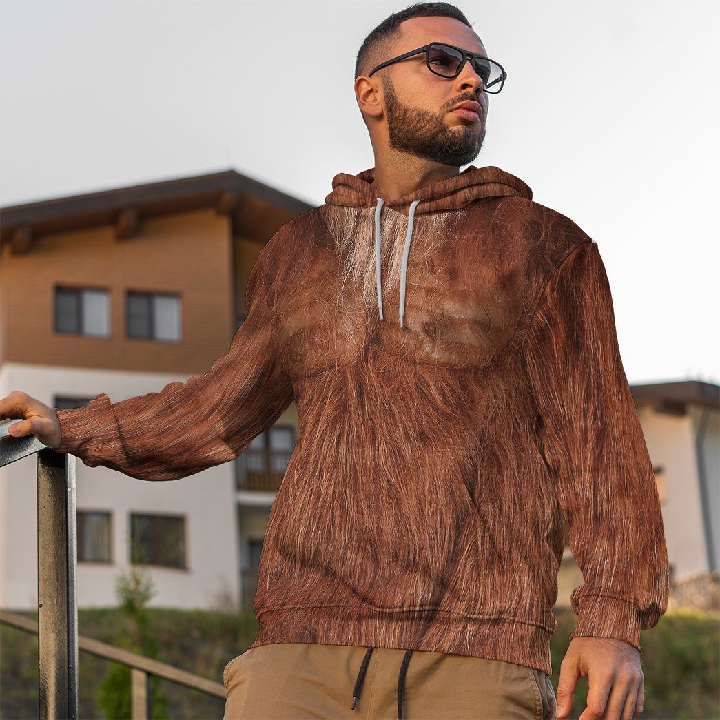  Bigfoot Costume Tshirt Hoodie Apparel