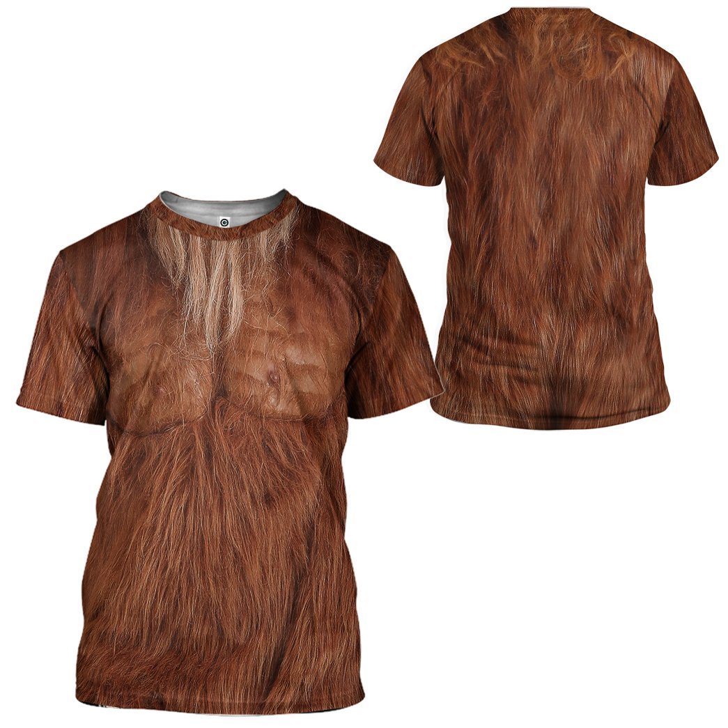  Bigfoot Costume Tshirt Hoodie Apparel
