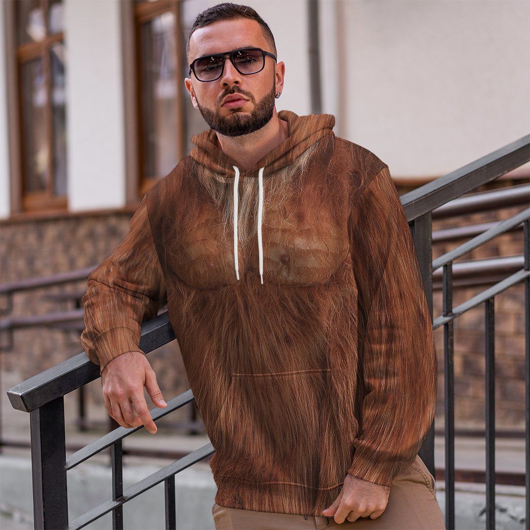  Bigfoot Costume Tshirt Hoodie Apparel