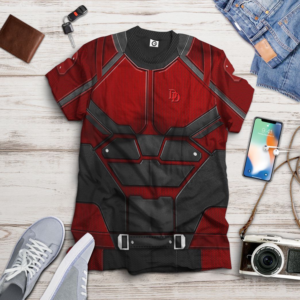  Daredevil Suit Custom Tshirt Hoodie Apparel