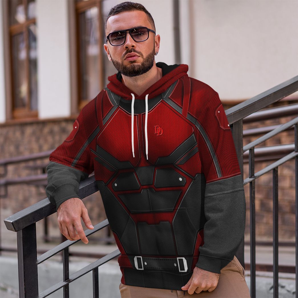  Daredevil Suit Custom Tshirt Hoodie Apparel