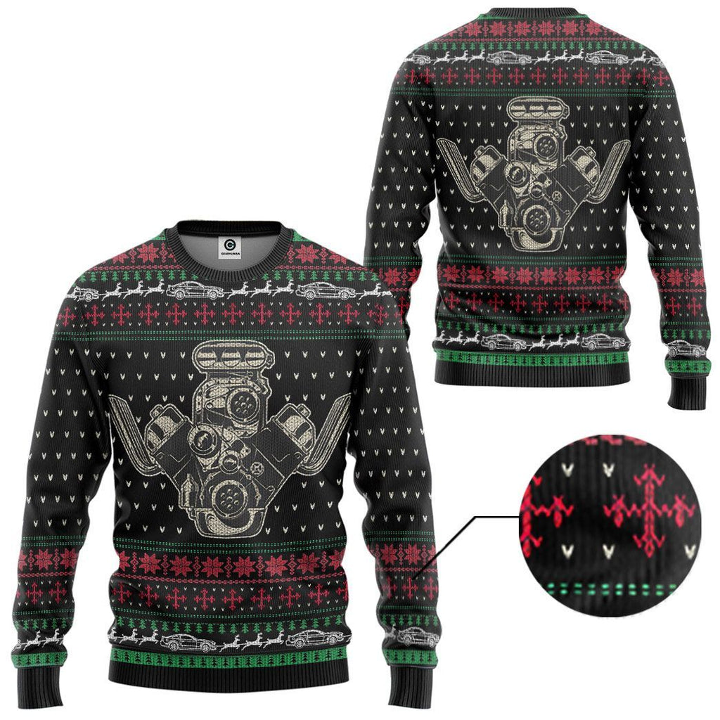  Drag Racing Christmas Custom Tshirt Hoodie Apparel