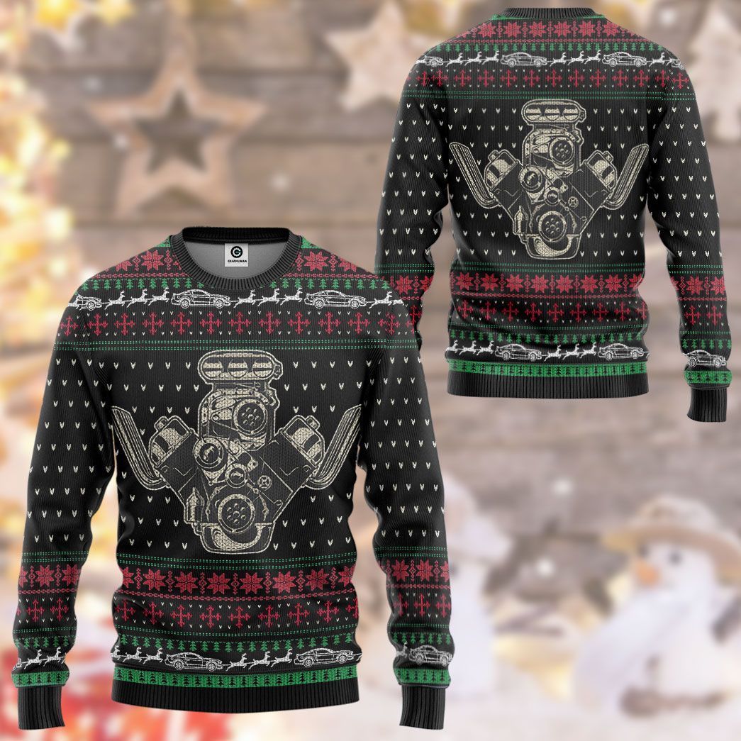  Drag Racing Christmas Custom Tshirt Hoodie Apparel