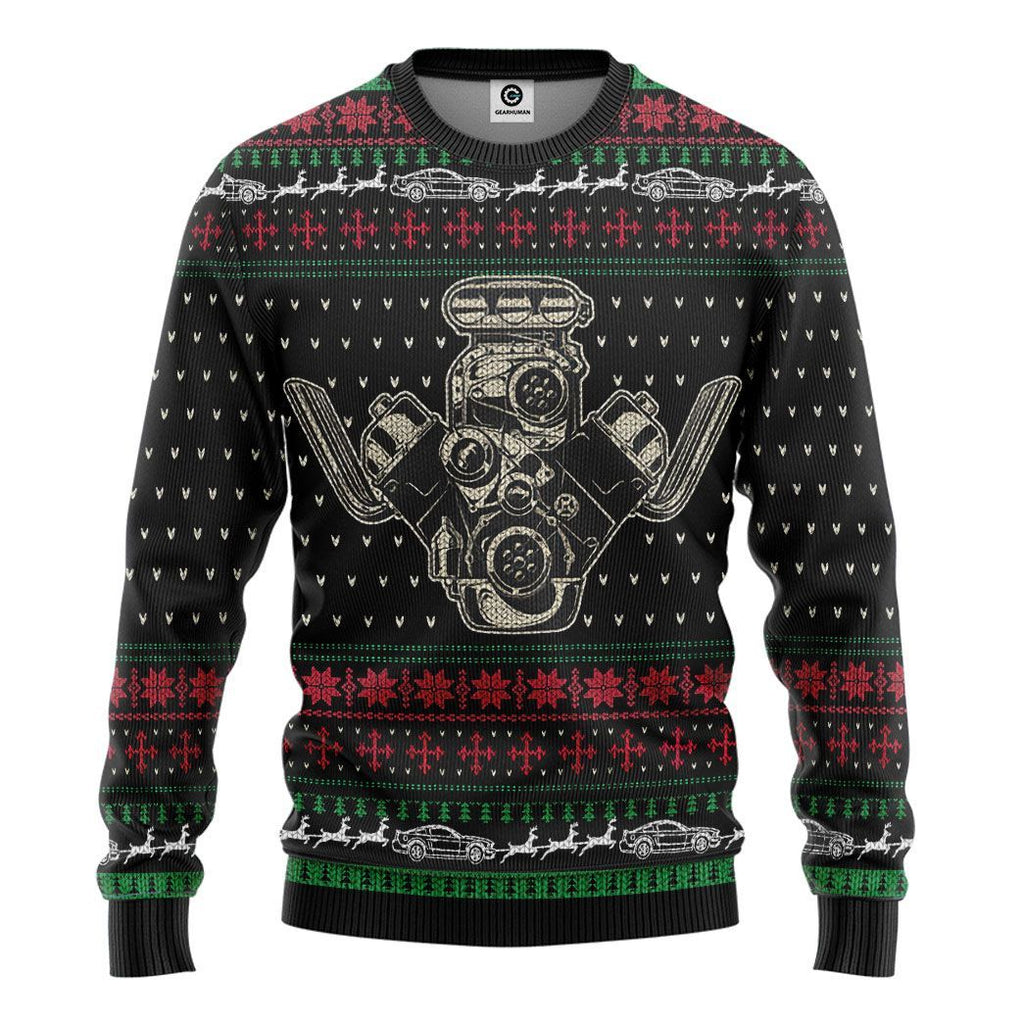  Drag Racing Christmas Custom Tshirt Hoodie Apparel