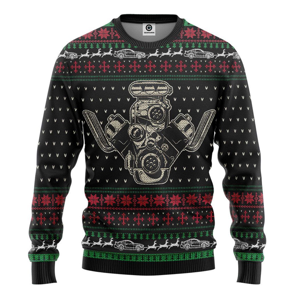 Drag Racing Christmas Custom Tshirt Hoodie Apparel