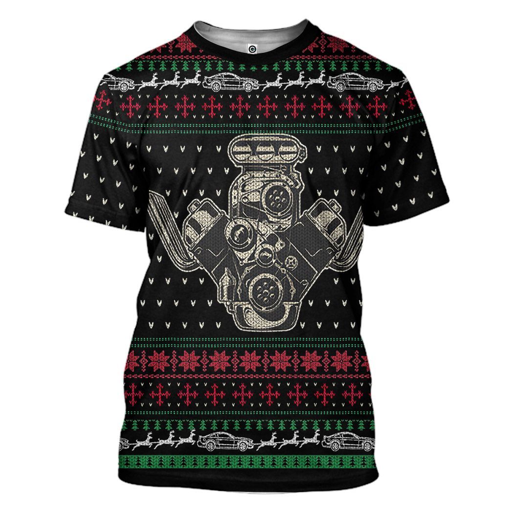  Drag Racing Christmas Custom Tshirt Hoodie Apparel